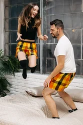 Pánské trenky všitá guma CLASSIC ALI - Pánské trenky s všitou gumou REPRE4SC CLASSIC ALI 23170 - R3M-BOX-0170S - S