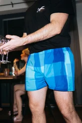 Pánské trenky s vytkávanou gumou CLASSIC MIKE - Pánské trenky s vytkávanou gumou REPRE4SC CLASSIC MIKE 23258 - R3M-BOX-0258S - S