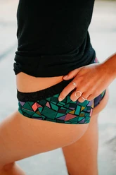 Kalhotky hiphugger - Dámske nohavičky REPRE4SC HIPHUGGER LIGHT REFRACTION - R8W-PTS-0103XS - XS