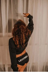 Kalhotky hiphugger - Dámske nohavičky REPRE4SC HIPHUGGER LET IT ROLL - R1W-PTS-0149XS - XS