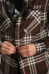 Pánske košele - Pánská košile REPRE4SC DEER HUNTER 107 - R4M-SHI-0107M - M