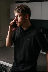 Pánska trička - Pánske tričko s krátkym rukávom REPRE4SC COLLAR - R4M-TSS-2701S - S