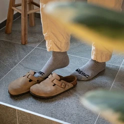 Ponožky krátké - Krátke ponožky REPRE4SC SHORT GREY - R3A-SOC-020337 - S