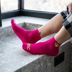 Ponožky krátké - Kurze Socken REPRE4SC SHORT PINK - R4A-SOC-021337 - S