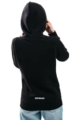 Dámske mikiny - dámska mikina s kapucňou REPRE4SC FRAGILE LOGO - R3W-SWH-0101M - M
