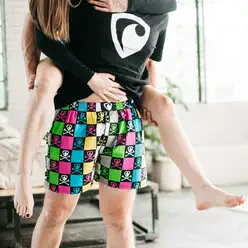 PÁNSKE TRENKY všitá guma EXCLUSIVE ALI - Pánske trenky REPRE4SC EXCLUSIVE ALI BONES MONOSCOPE - R4M-BOX-0618M - M