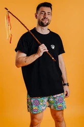 Pánské trenky s vytkávanou gumou EXCLUSIVE MIKE - Pánské trenky s vytkávanou gumou REPRE4SC EXCLUSIVE MIKE EASTER SURPRISE - R4M-BOX-0712S - S