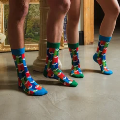 Ponožky Graphix - Vysoké ponožky REPRE4SC GRAPHIX PASTEL UP! - R4A-SOC-060237 - S