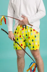 PÁNSKE TRENKY všitá guma EXCLUSIVE ALI - Pánske trenky REPRE4SC EXCLUSIVE ALI PERFECT EGGS - R5M-BOX-0603S - S