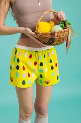 Dámské trenky vytkávaná guma GIGI - Dámské trenky s vytkávanou gumou REPRE4SC LADIES GIGI PERFECT EGGS - R5W-BOX-0703S - S