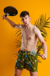 PÁNSKE TRENKY všitá guma EXCLUSIVE ALI - Pánske trenky REPRE4SC EXCLUSIVE ALI BUSHCRAFT - R5M-BOX-0604S - S