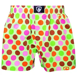 PÁNSKE TRENKY všitá guma EXCLUSIVE ALI - Pánske trenky REPRE4SC EXCLUSIVE ALI COLOR DOTS - R0M-BOX-0622S - S