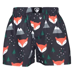 PÁNSKE TRENKY všitá guma EXCLUSIVE ALI - Pánske trenky REPRE4SC EXCLUSIVE ALI FOXES - R0M-BOX-0633M - M
