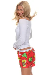 Dámské trenky - Dámske trenky REPRE4SC XMAS PARTY - R0W-BOX-0713S - S