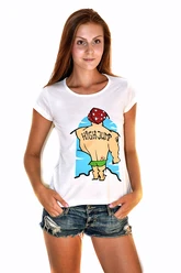 Oficiální kolekce HIGH JUMP trika - Dámske tričko s krátkym rukávom REPRE4SC High Jump Vochomůrka - R5W-TSS-0102S - S