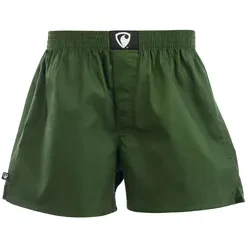 PÁNSKE TRENKY všitá guma EXCLUSIVE ALI - Pánske trenky REPRE4SC EXCLUSIVE ALI GREEN - R3M-BOX-0628S - S