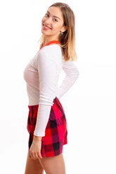 Dámské trenky - Dámske trenky Repre BELLA 23159 - R3W-BOX-0159S - S