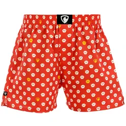 PÁNSKE TRENKY všitá guma EXCLUSIVE ALI - Pánske trenky REPRE4SC EXCLUSIVE ALI POLKA DOTSKULLS - R3M-BOX-0643S - S