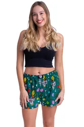 Dámske trenky všitá guma BELLA - Dámske trenky REPRE4SC BELLA X-MASSACRE - R4W-BOX-0621S - S