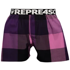 Pánské trenky s vytkávanou gumou CLASSIC MIKE - Pánske trenky REPRE4SC CLASSIC MIKE 23253 - R3M-BOX-0253S - S