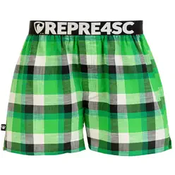 Pánské trenky s vytkávanou gumou CLASSIC MIKE - Pánske trenky REPRE4SC CLASSIC MIKE 24204 - R4M-BOX-0204M - M