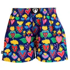 PÁNSKE TRENKY všitá guma EXCLUSIVE ALI - Pánske trenky REPRE4SC EXCLUSIVE ALI BURNING VALENTINE - R4M-BOX-0605S - S