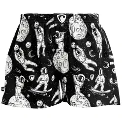 PÁNSKE TRENKY všitá guma EXCLUSIVE ALI - Pánske trenky REPRE4SC EXCLUSIVE ALI SPACE GAMES - R4M-BOX-0617L - L