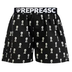 Pánské trenky s vytkávanou gumou EXCLUSIVE MIKE - Pánske trenky REPRE4SC EXCLUSIVE MIKE LUFTPIRATEN - R4M-BOX-0725S - S