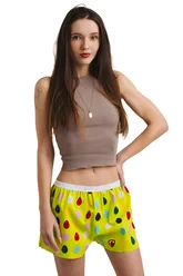 Dámské trenky vytkávaná guma GIGI - Dámské trenky s vytkávanou gumou REPRE4SC LADIES GIGI PERFECT EGGS - R5W-BOX-0703S - S