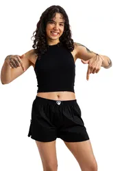 Dámské trenky všitá guma BELLA - Dámské trenky s všitou gumou REPRE4SC LADIES BELLA BLACK - R5W-BOX-0610S - S