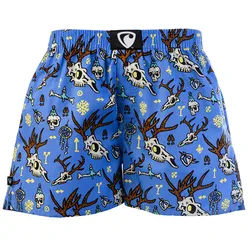 Pánské trenky všitá guma EXCLUSIVE ALI - Pánské trenky s všitou gumou REPRE4SC EXCLUSIVE ALI ICE LAND - R5M-BOX-0607S - S