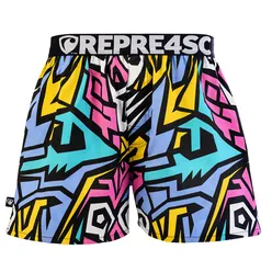 Pánské trenky s vytkávanou gumou EXCLUSIVE MIKE - Pánské trenky s vytkávanou gumou REPRE4SC EXCLUSIVE MIKE HI-TEC CHARACTER - R5M-BOX-0709S - S