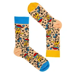 Ponožky Graphix - Dlouhé ponožky REPRE4SC GRAPHIX FLUFFY FELLOW - R4A-SOC-060337 - S