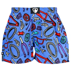 Pánské trenky Exclusive - Pánské trenky s všitou gumou REPRE4SC EXCLUSIVE ALI BMX SHOP - R6M-BOX-0613S - S