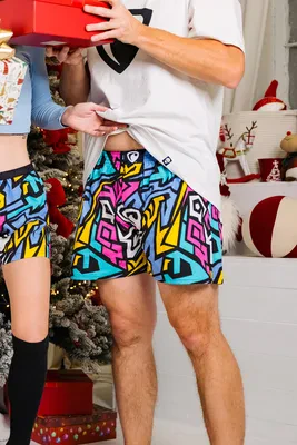 Pánské trenky všitá guma EXCLUSIVE ALI - Pánské trenky s všitou gumou REPRE4SC EXCLUSIVE ALI HI-TEC CHARACTER - R5M-BOX-0609S - S