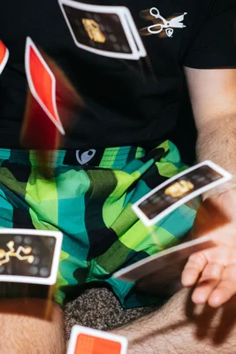 Pánské trenky všitá guma CLASSIC ALI - Pánské trenky s všitou gumou REPRE4SC CLASSIC ALI 23163 - R3M-BOX-0163S - S