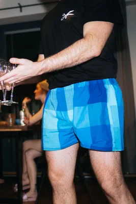 Pánské trenky s vytkávanou gumou CLASSIC MIKE - Pánské trenky s vytkávanou gumou REPRE4SC CLASSIC MIKE 23258 - R3M-BOX-0258S - S