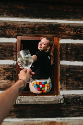 Kalhotky hiphugger - Dámské kalhotky REPRE4SC HIPHUGGER RUBIK - R8W-PTS-0101XS - XS