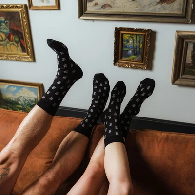 Ponožky Graphix - Dlouhé ponožky REPRE4SC GRAPHIX LUFTPIRATEN - R4A-SOC-060537 - S