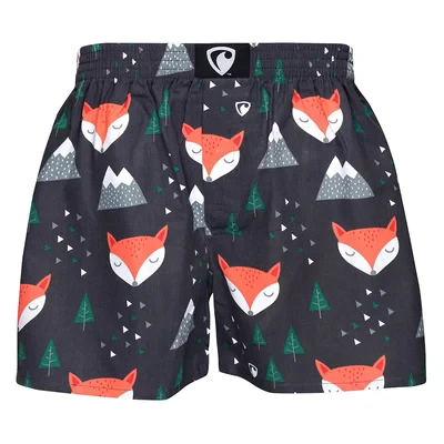 PÁNSKE TRENKY všitá guma EXCLUSIVE ALI - Pánske trenky REPRE4SC EXCLUSIVE ALI FOXES - R0M-BOX-0633S - S