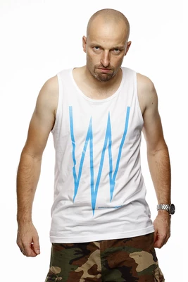 Oficiální kolekce HIGH JUMP trika - Tank top REPRE4SC High Jump Down direction - R6M-VST-0102M - M