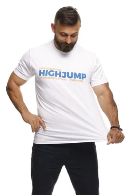 Oficiální kolekce HIGH JUMP trika - Kurzarm T-shirt für Männer REPRE4SC High Jump #WEARE18 - R7M-TSS-1502L - L