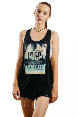 Oficiální kolekce HIGH JUMP trika - Dámské tílko REPRE4SC High Jump HAWAII - R2W-TOP-0701S - S