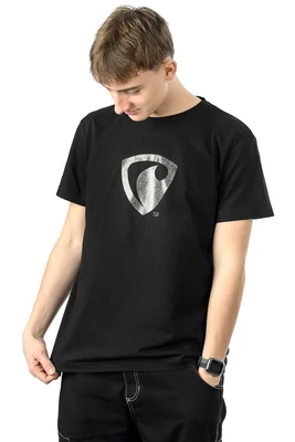 T-SHIRTS FÜR HERREN - Kurzarm T-shirt für Männer REPRE4SC BLACK GLITTER - R3M-TSS-2301S - S