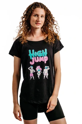 Dámská trička - Dámské tričko s krátkým rukávem REPRE4SC High Jump FELLAZ - R3W-TSS-1301S - S