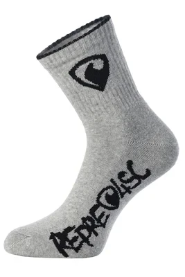 Ponožky dlouhé - Hohe Socken REPRE4SC LONG GREY - R3A-SOC-030337 - S