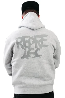 Pánske mikiny - Pánska mikina so zipsom REPRE4SC BRUSH IN ACTION - R3M-SWZ-0303M - M