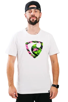 T-SHIRTS FÜR HERREN - Kurzarm T-shirt für Männer REPRE4SC NEON GLOW - R3M-TSS-3002XXL - XXL