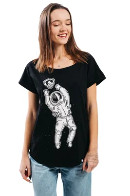 Dámská trička - Dámské tričko s krátkým rukávem REPRE4SC SPACE GAMES - R3W-TSS-1401XS - XS