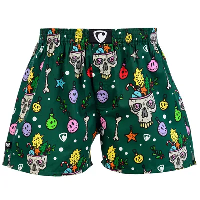 Pánské trenky všitá guma EXCLUSIVE ALI - Pánské trenky s všitou gumou REPRE4SC EXCLUSIVE ALI X-MASSACRE - R4M-BOX-0621S - S